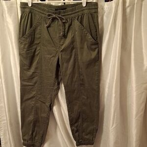 Stitch Star Women's Olive Jogger Pants Lg